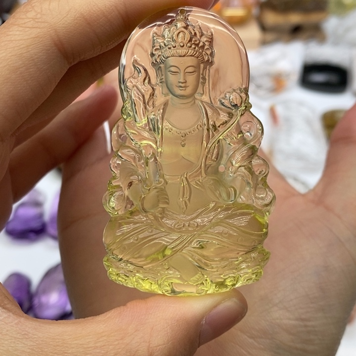 水晶颈饰未镶嵌飞***鱼定制