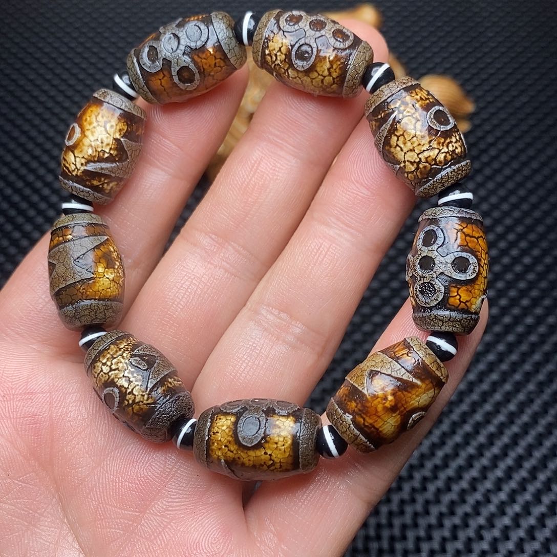 福***赵玛瑙/玉髓未镶嵌手链