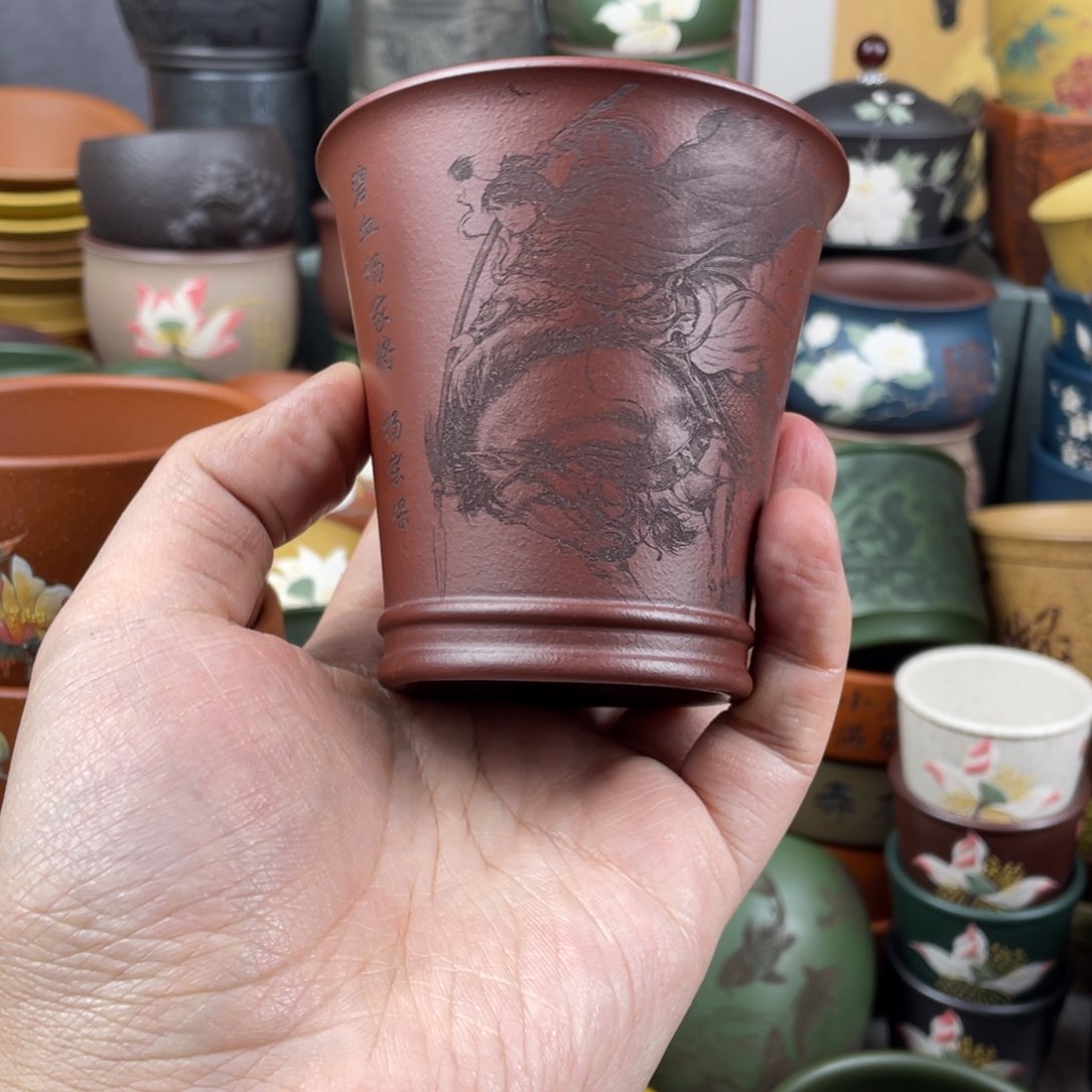 紫砂茶杯紫砂茶杯