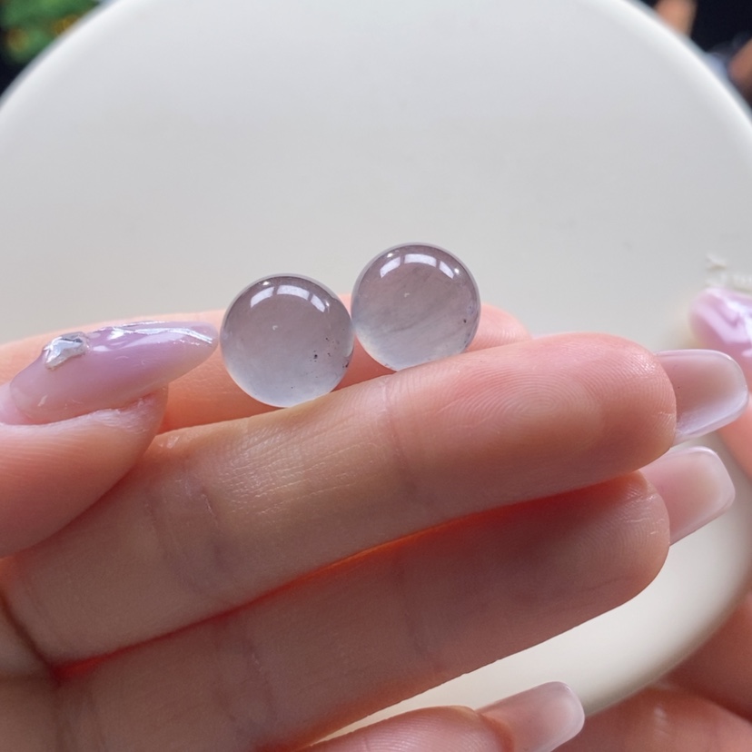 【闪购商品】翡翠颈饰未镶嵌翡翠黑钢珠，随机发一颗