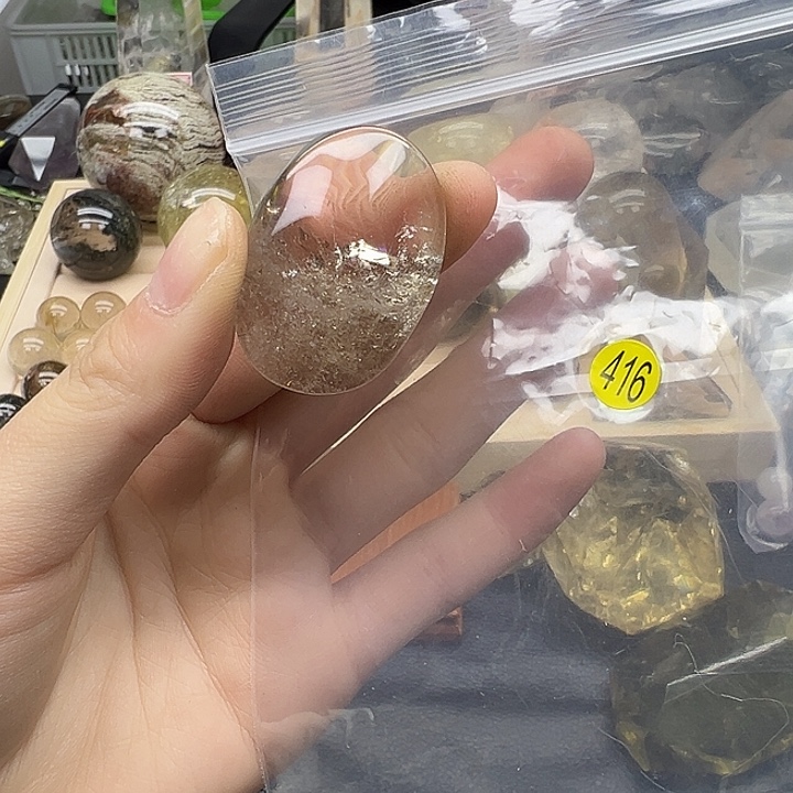 未镶嵌水晶珠宝半成品416