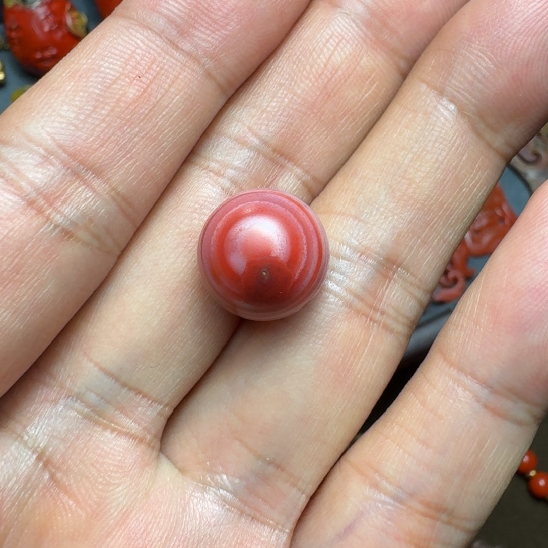 南红玛瑙未镶嵌颈饰