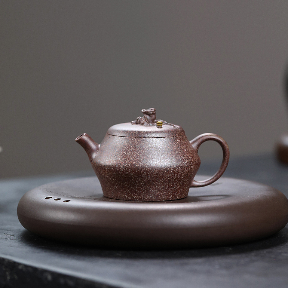 【央广非遗】季益顺创立品牌 季畅园 满树繁星 胭脂红古法柴烧茶具