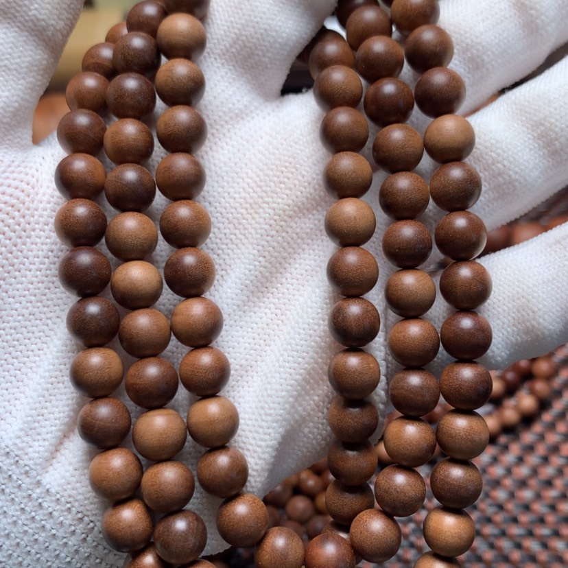 【闪购商品】檀香木手串/手链一***?0.8*108黑肉体验价