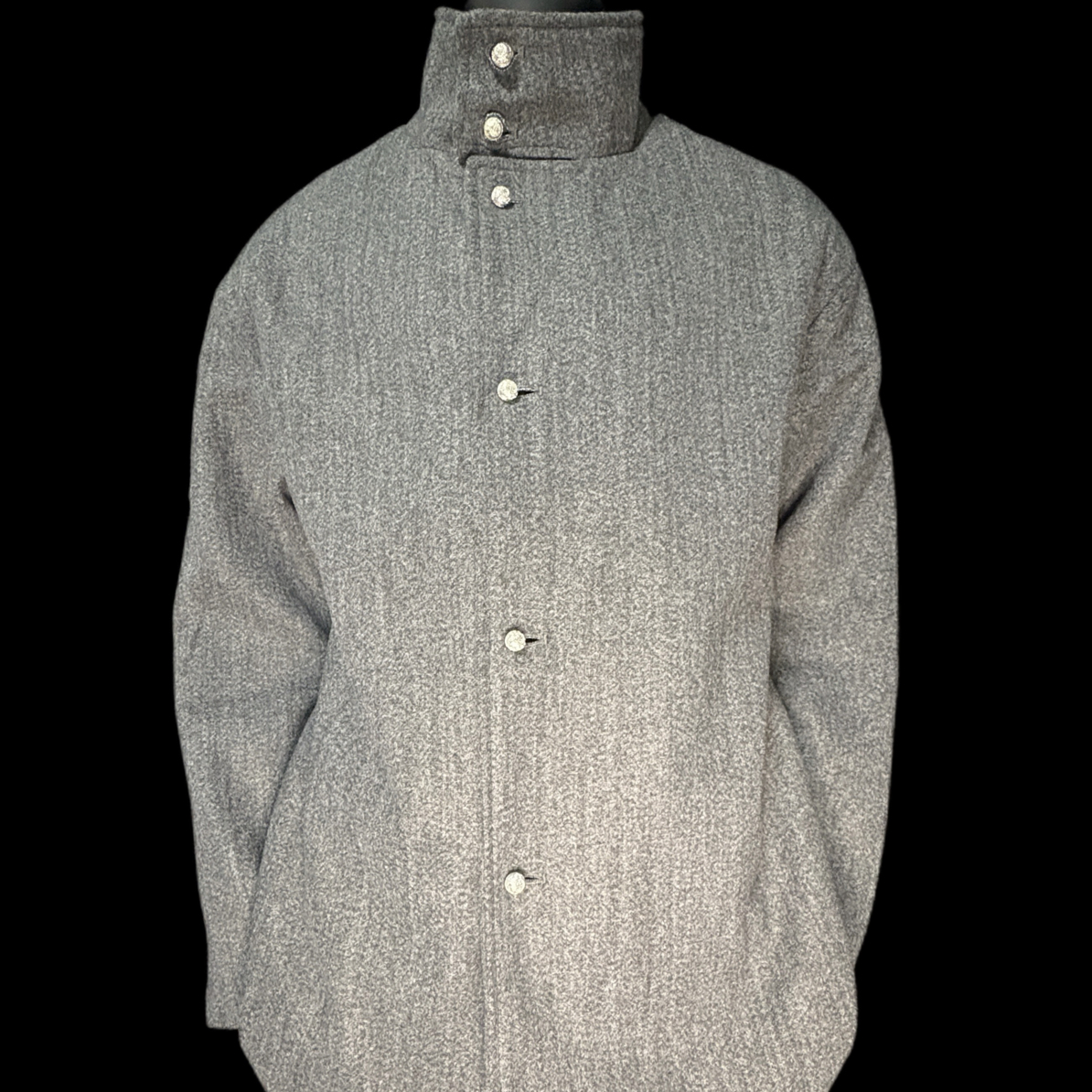 预Shou五天发  男士复古毛呢外套短款休闲日常生活装