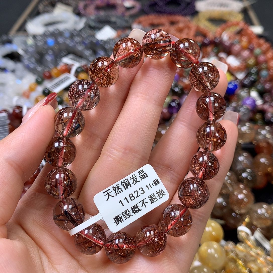 水晶手链未镶嵌，
