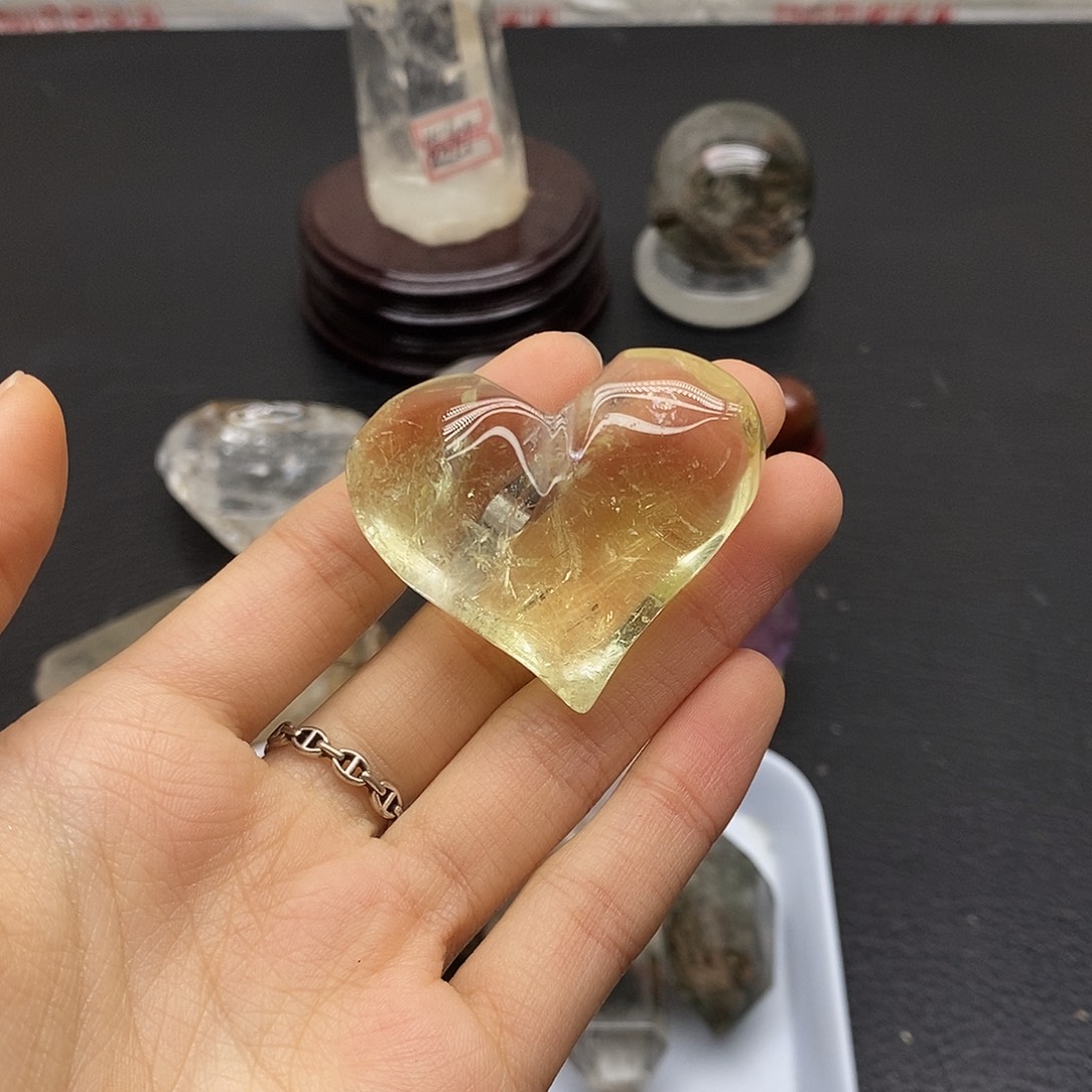 珠宝半成品水晶未镶嵌117水晶石