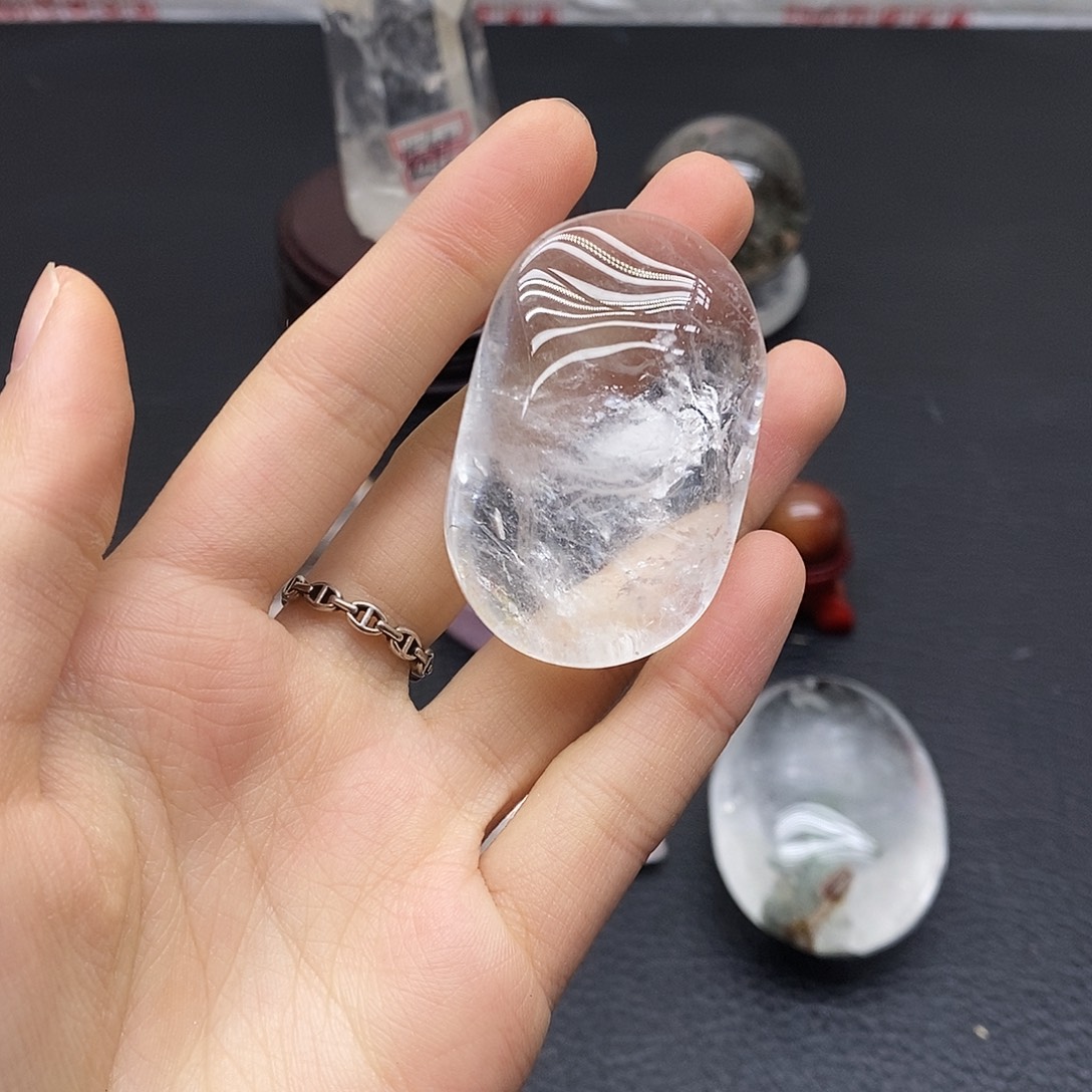 水晶珠宝半成品未镶嵌90水晶石