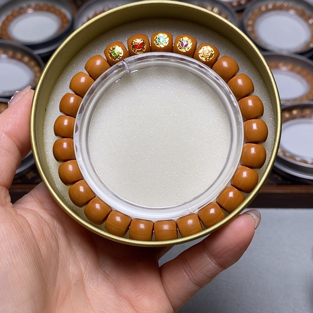 猴头核桃手串343号93左右五行毕业直切全品