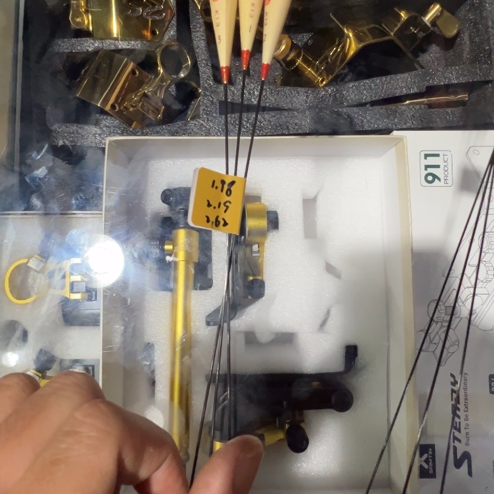 K13的1.2.3各一只，60长鲤鱼漂