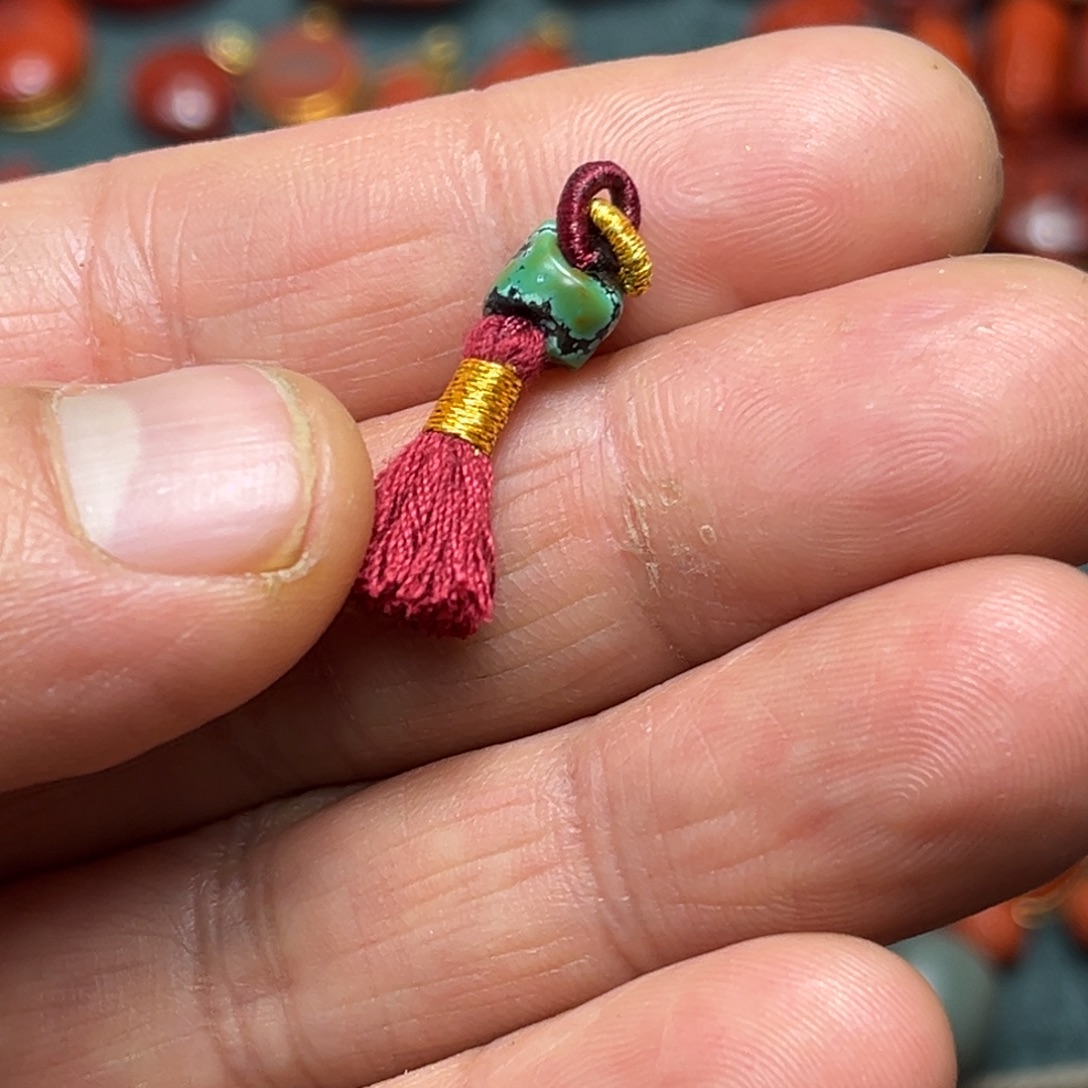 南红玛瑙未镶嵌颈饰