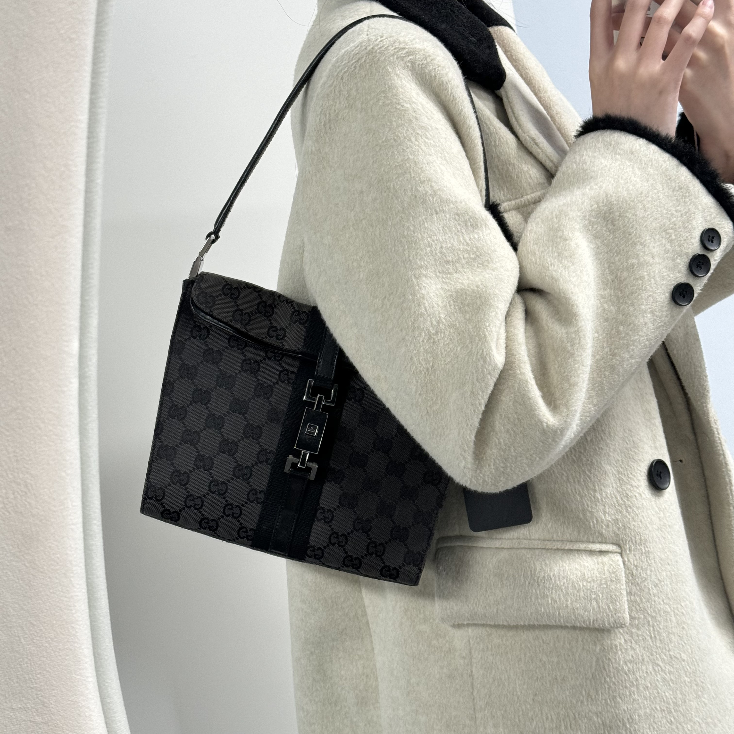 95新 GUCCI/古驰 YFF65/单肩包