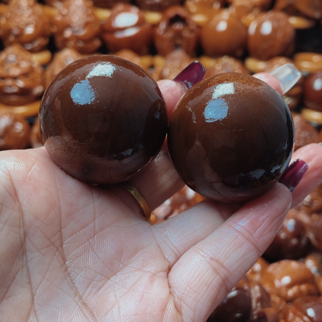 善***人橄榄核把件橄榄球