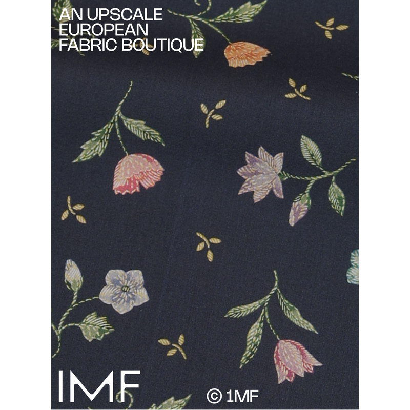 XDF 皇家刺绣A 英国品牌LIBERTY ROYAL Tana lawn长纤棉布宽136CM