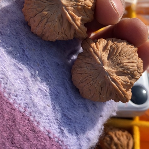 文玩核桃把件x**n41磨盘