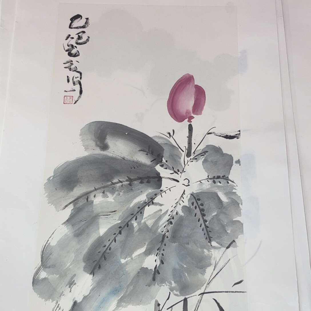 国画四尺四开花鸟m