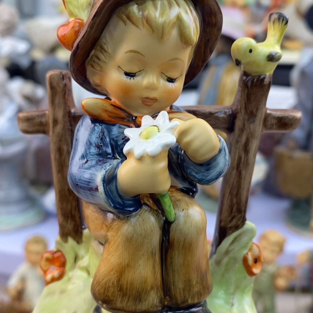 瓷片欧美中古美物摆件