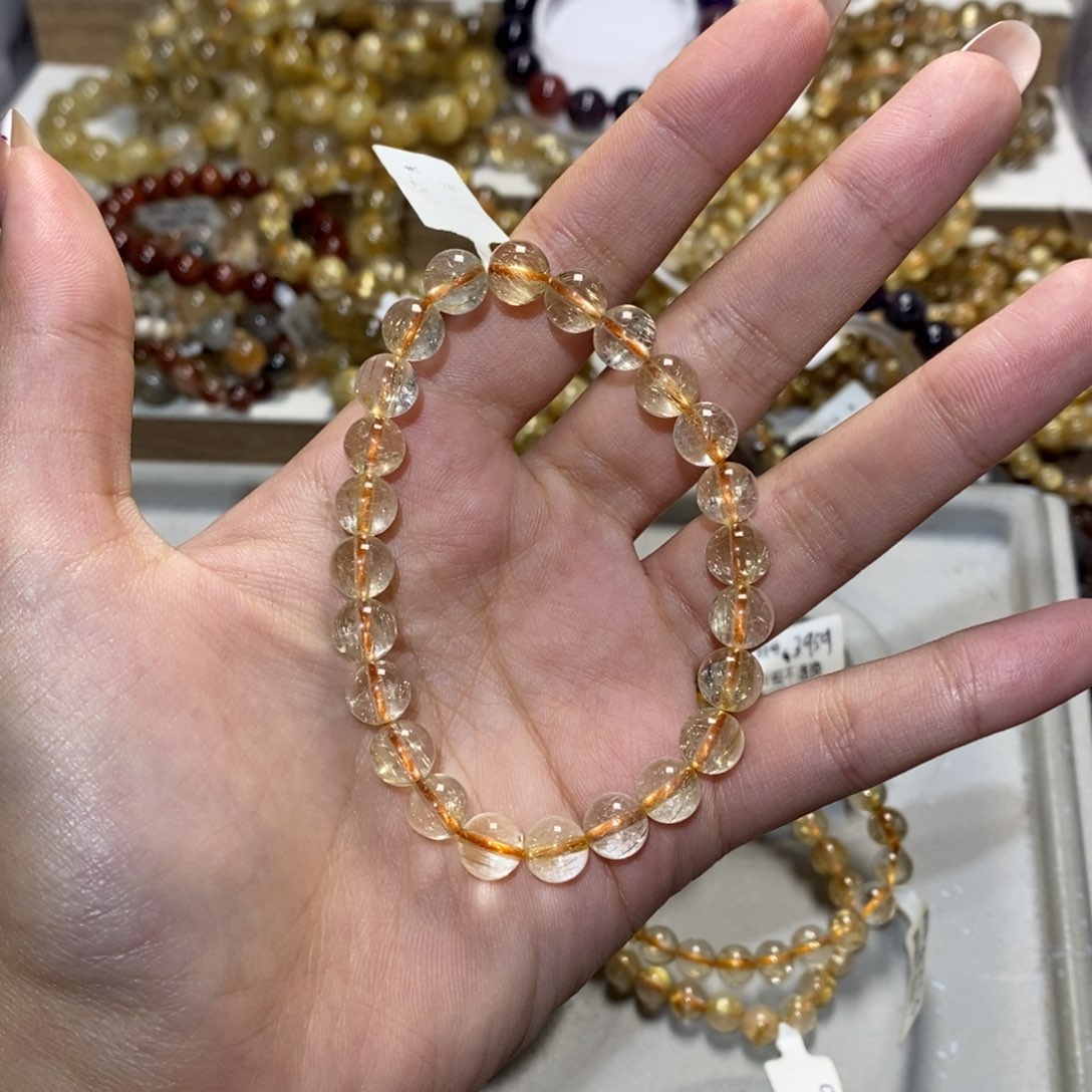 水晶手链未镶嵌毛**C手链