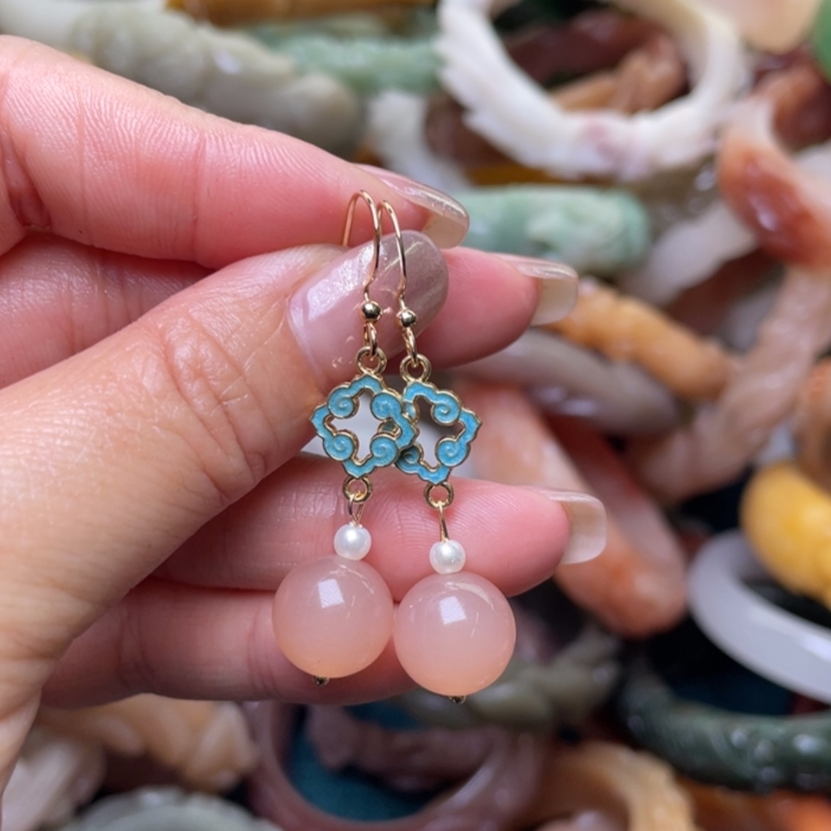 【闪购商品】石英质玉手镯（圆镯）未镶嵌