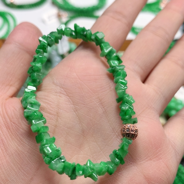 翡翠未镶嵌手链翡翠