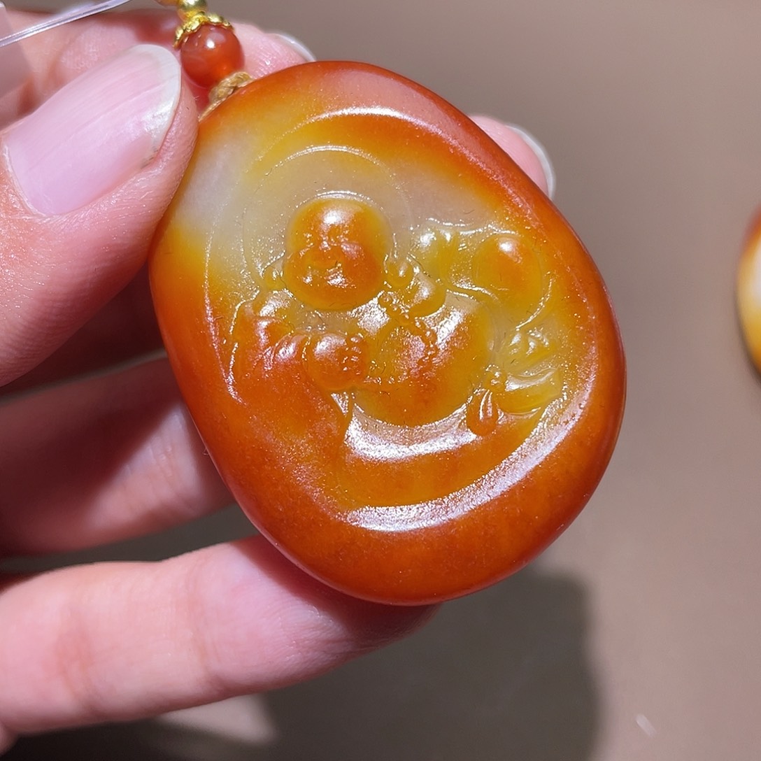 和田玉颈饰未镶嵌Y