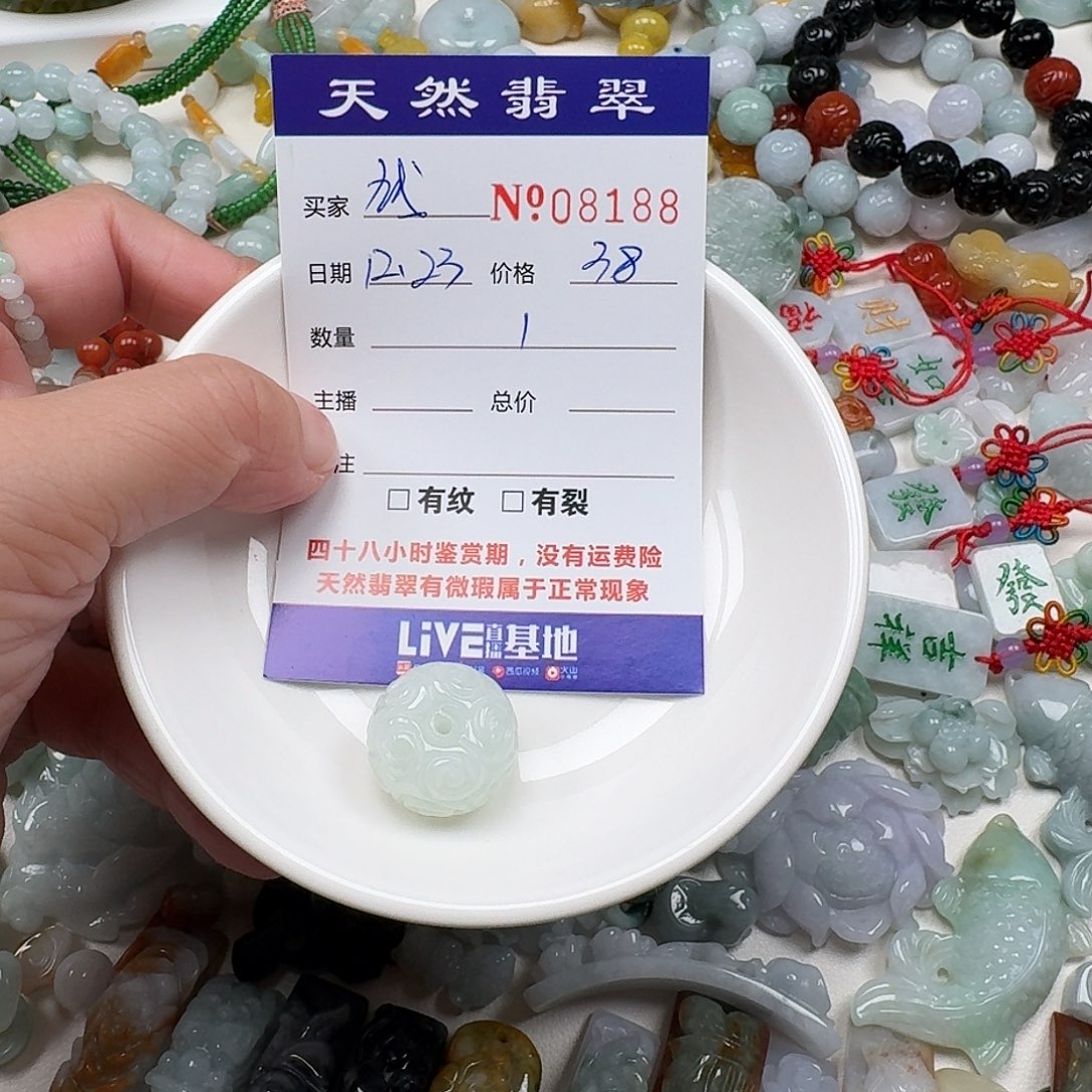 翡翠未镶嵌颈饰Yyyyyy