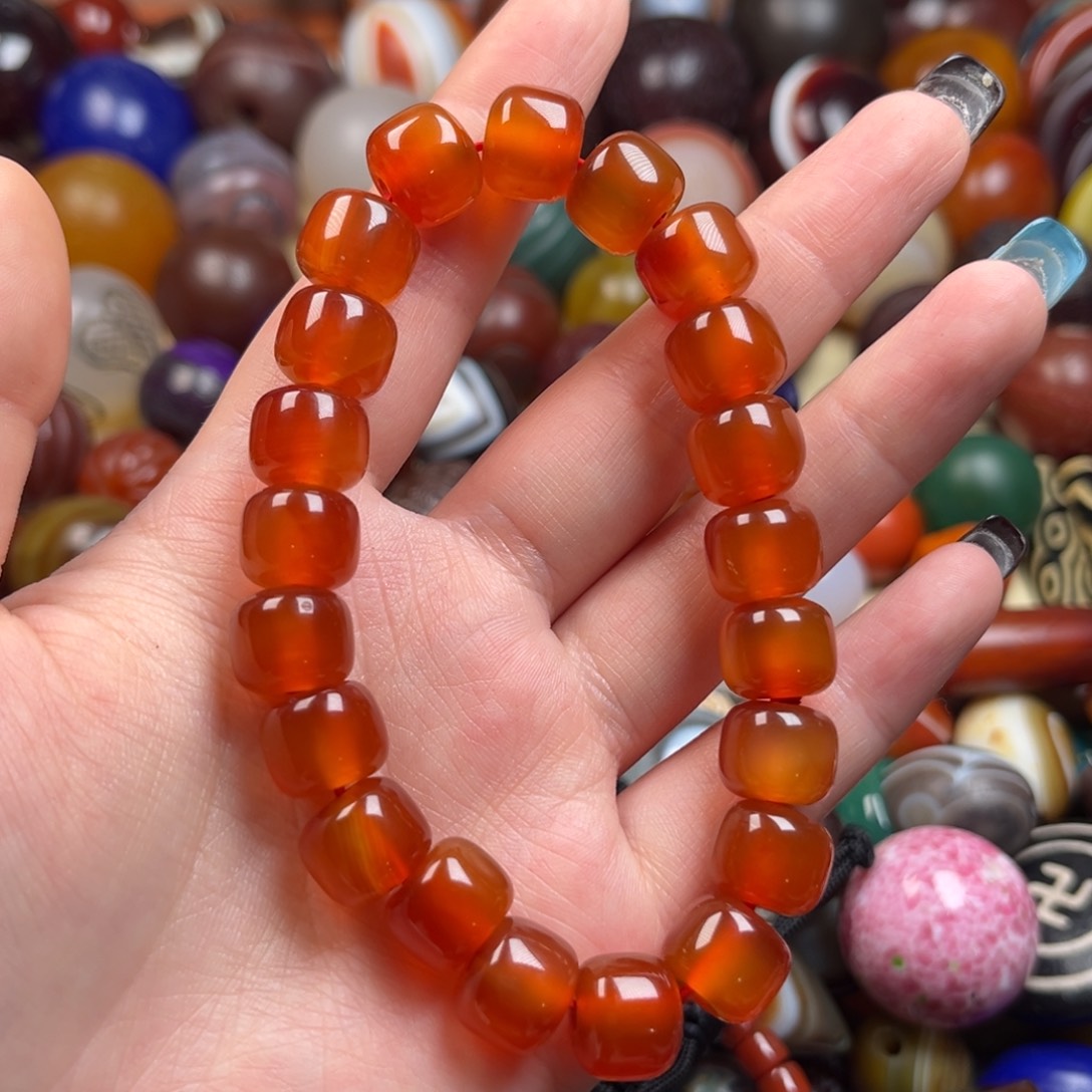 玛瑙/玉髓未镶嵌颈饰