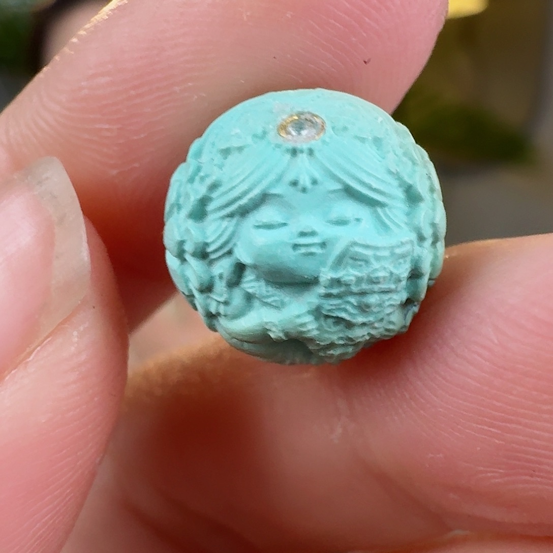 绿松石珠宝奇石未镶嵌