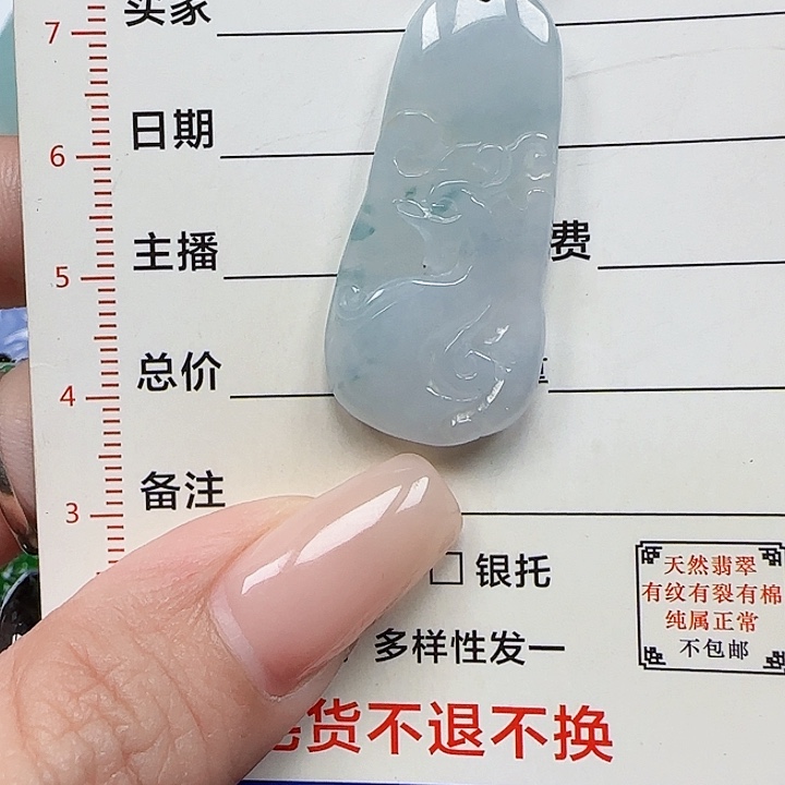 翡翠颈饰未镶嵌天然