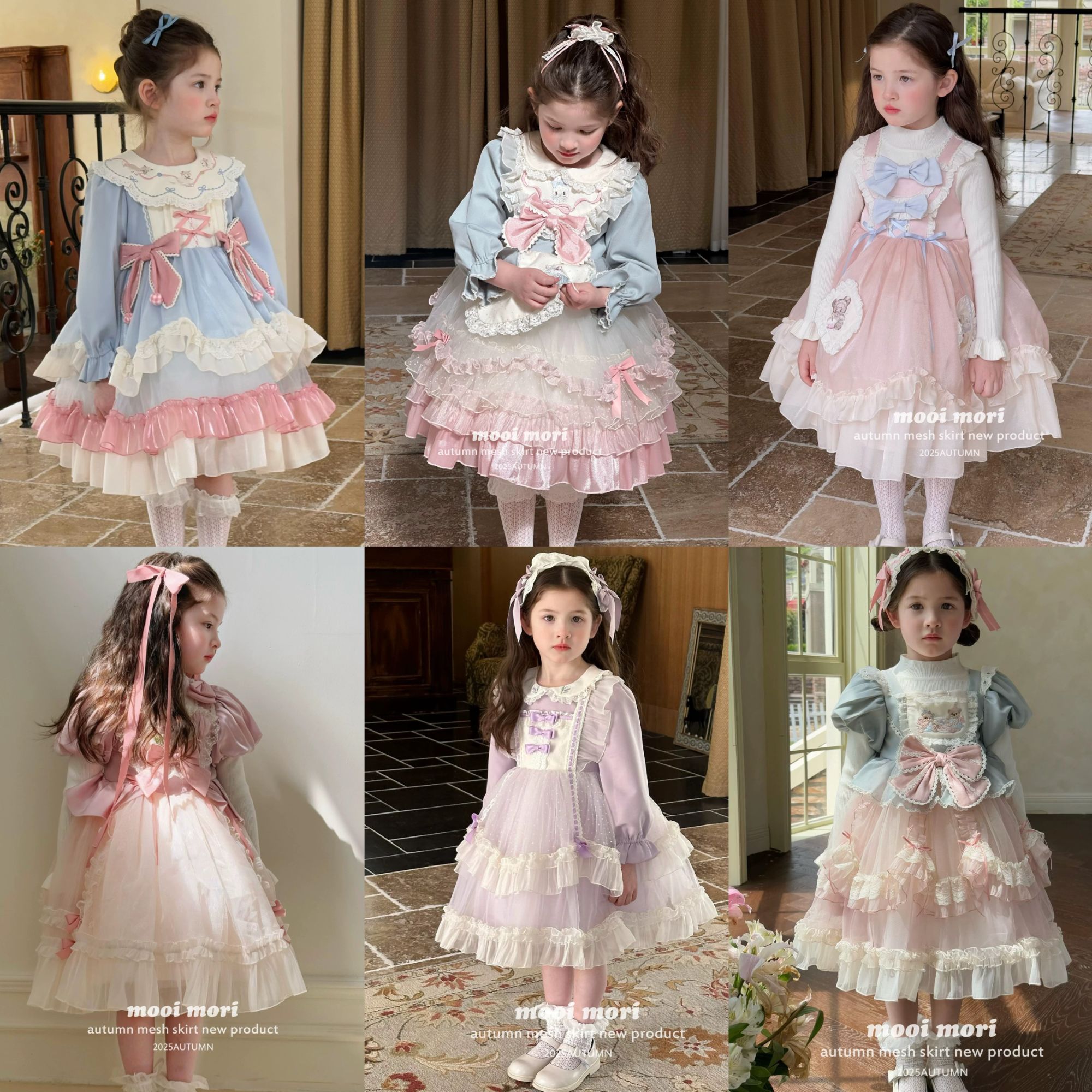 编码500-599现货高品质女童仙气公主裙