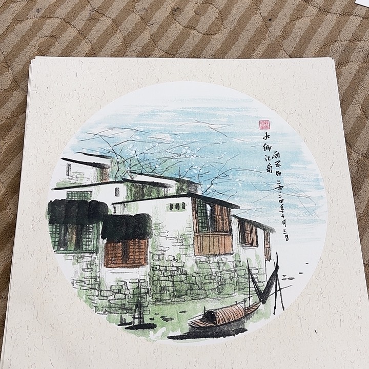 国画花鸟的故事在一片50.50