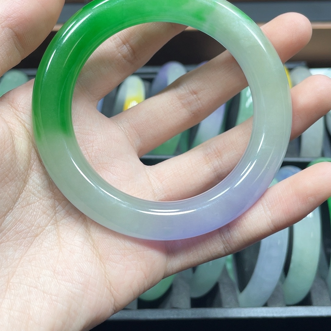 珐琅非金属一物一拍手镯