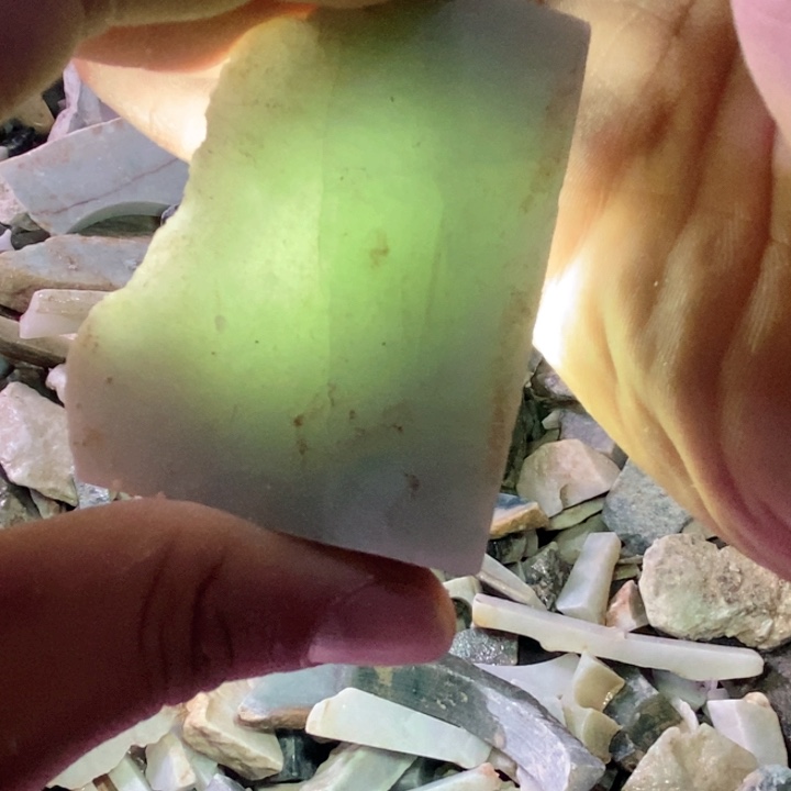 翡翠未镶嵌颈饰天然翡翠