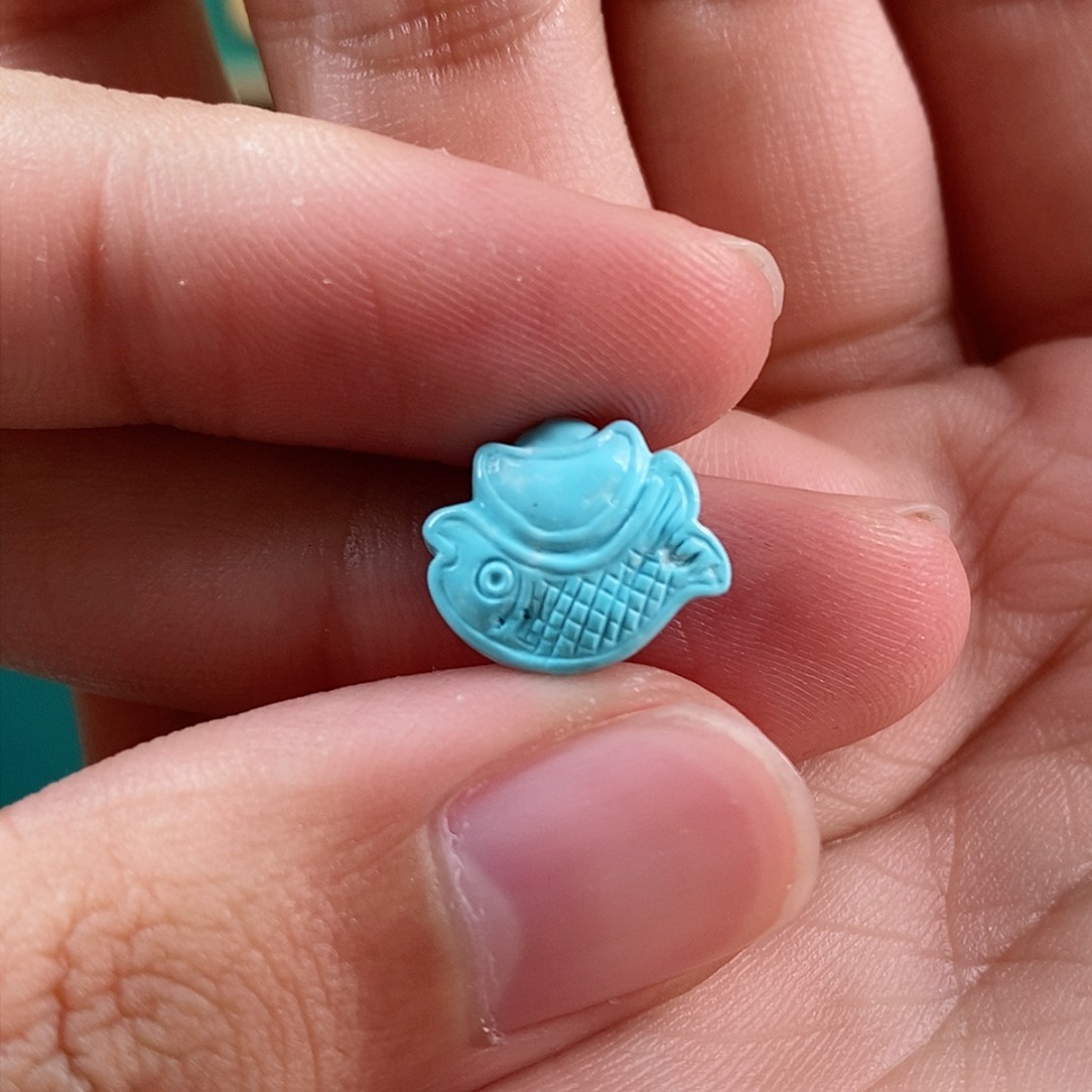 绿松石珠宝奇石未镶嵌