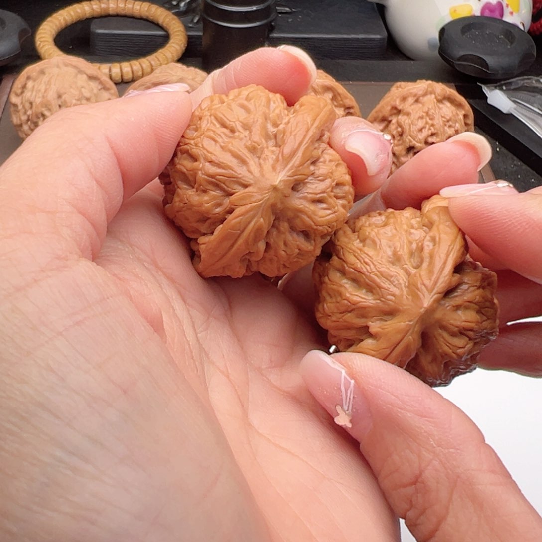 文玩核桃把件金公子40