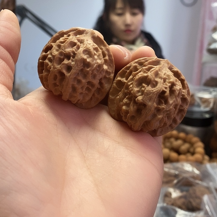 把件文玩核桃39.5苹果