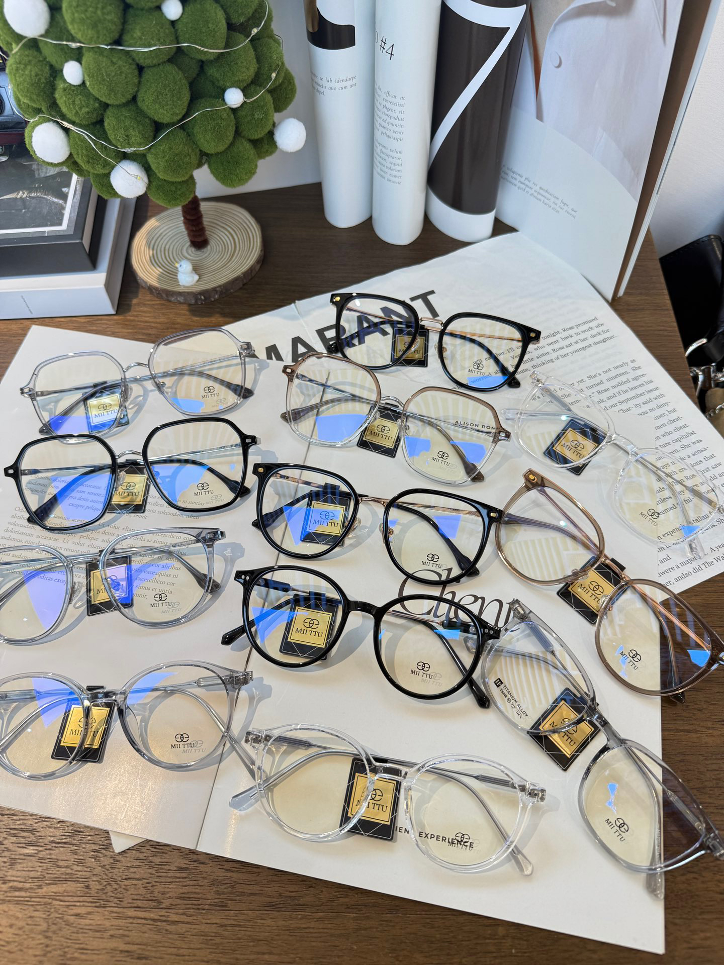 MII TTU 正品 金胶网红钛架 ip电镀 高品质！