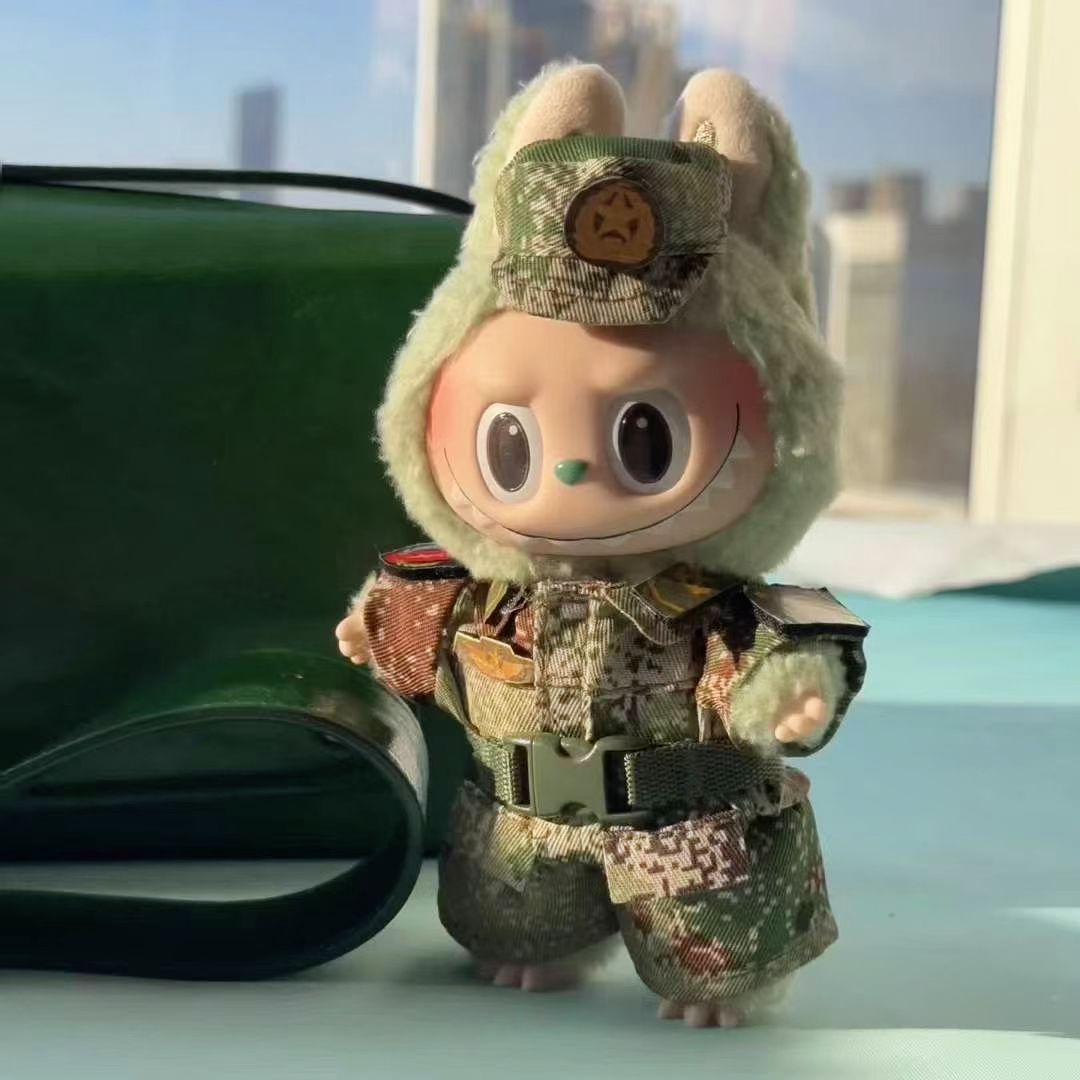迷彩拉布布 兵布布（含娃娃 衣服 帽子 腰带 配饰）