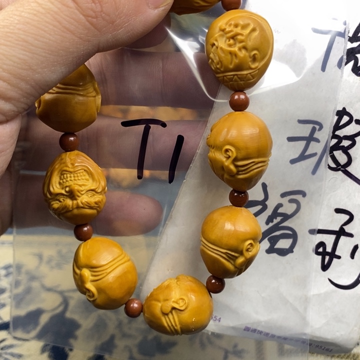 橄榄核手串/手链橄榄核雕工艺手串