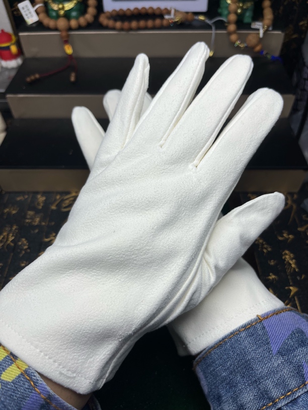 麂皮手套全皮款适合凤眼菩提及各种文玩