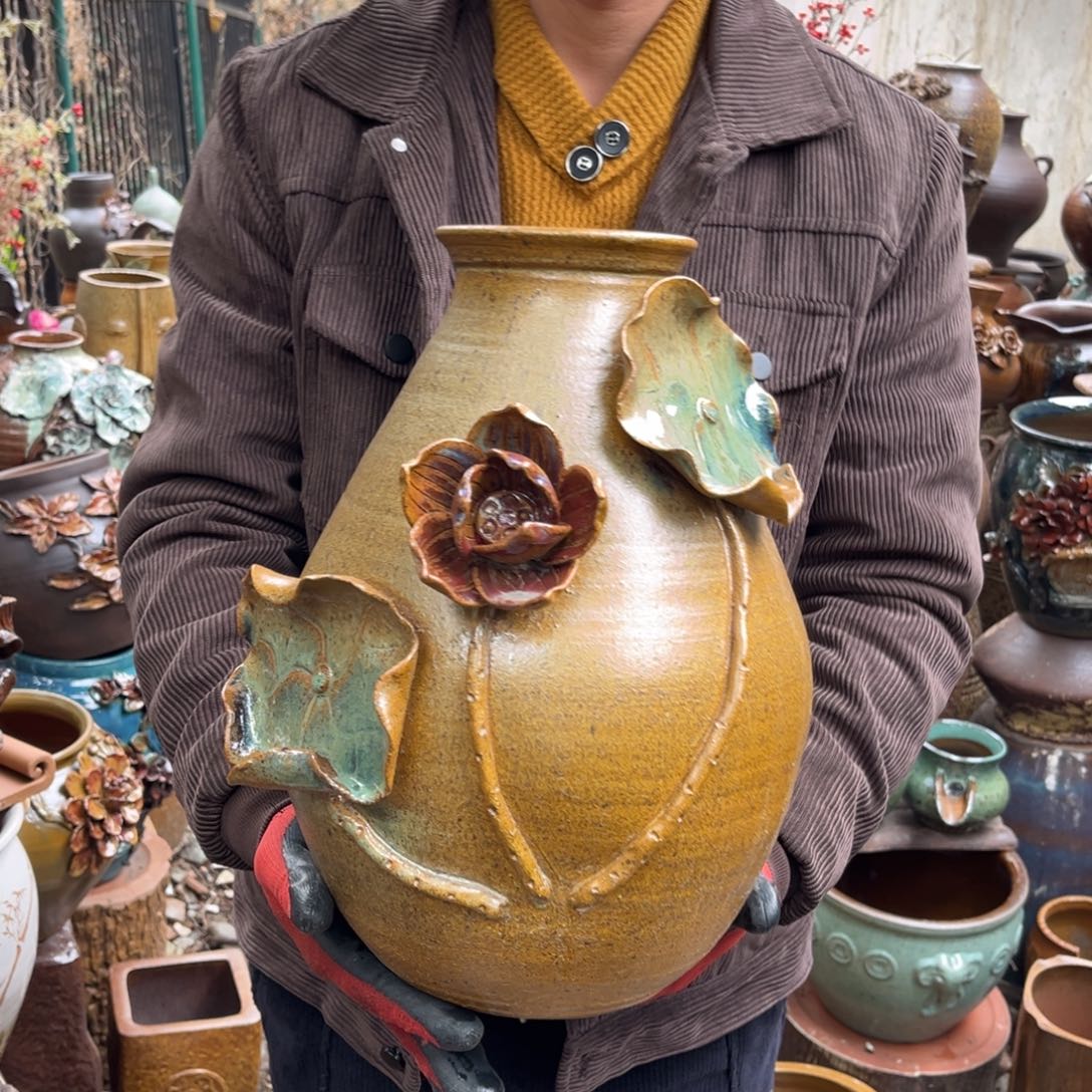 红陶高36口12无孔