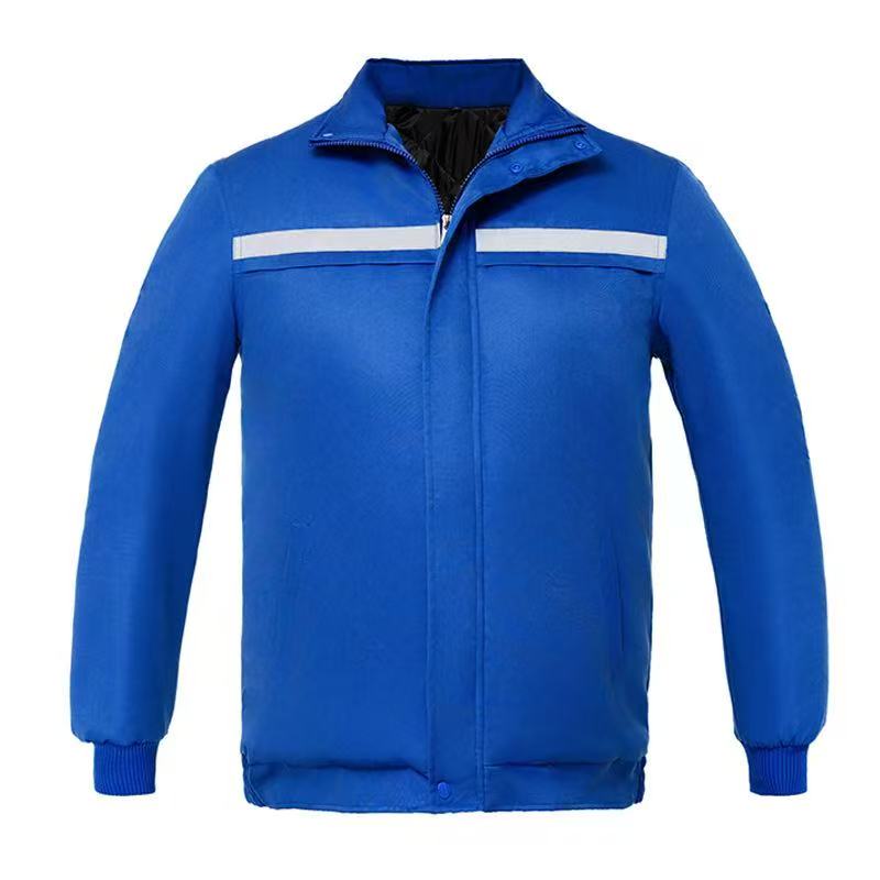 冬季防寒加绒棉服工厂耐磨加厚棉袄保暖劳保