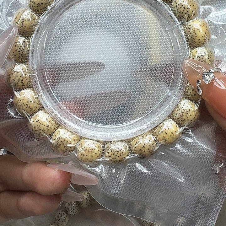 星月菩提手串483荣耀黄星月菩提11桶单圈