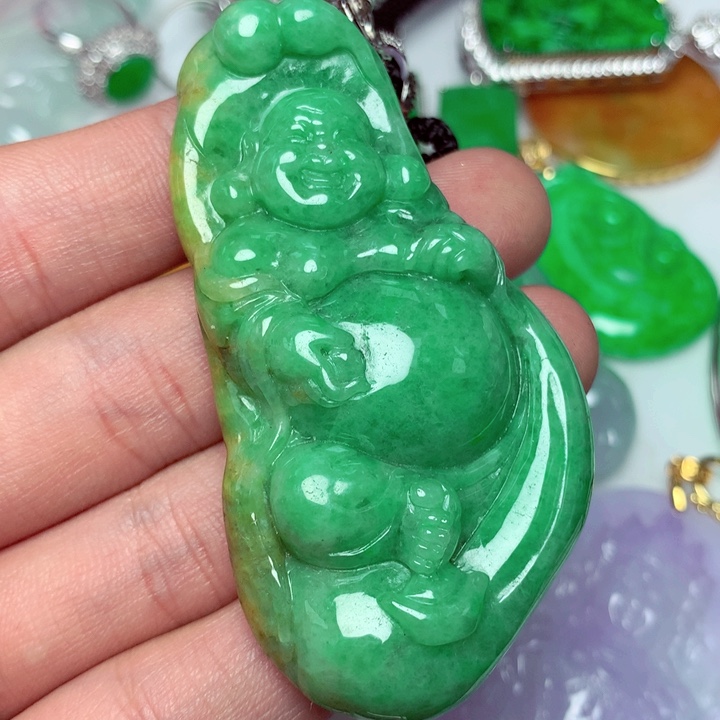翡翠吊坠(不含链)未镶嵌