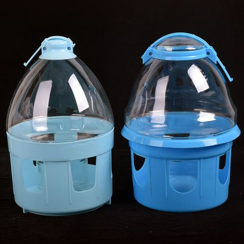 透明自动喂水器加厚耐摔防冻大号鸽子鸟水壶