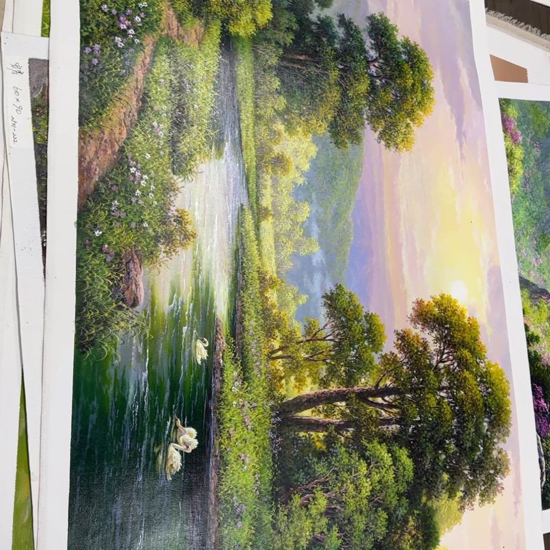 油画优惠活动开始了自己