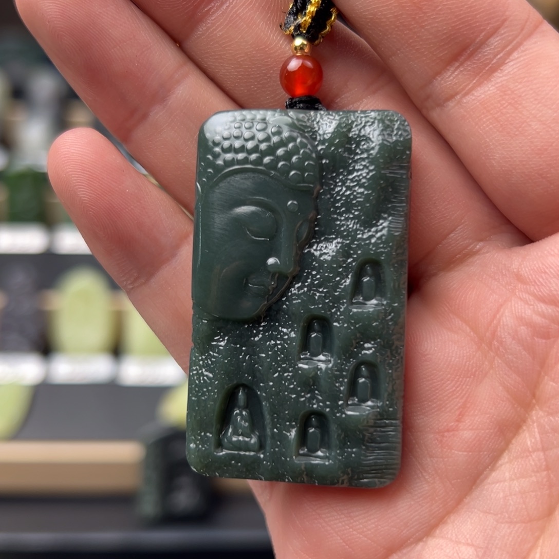 一***猪和田玉未镶嵌挂件