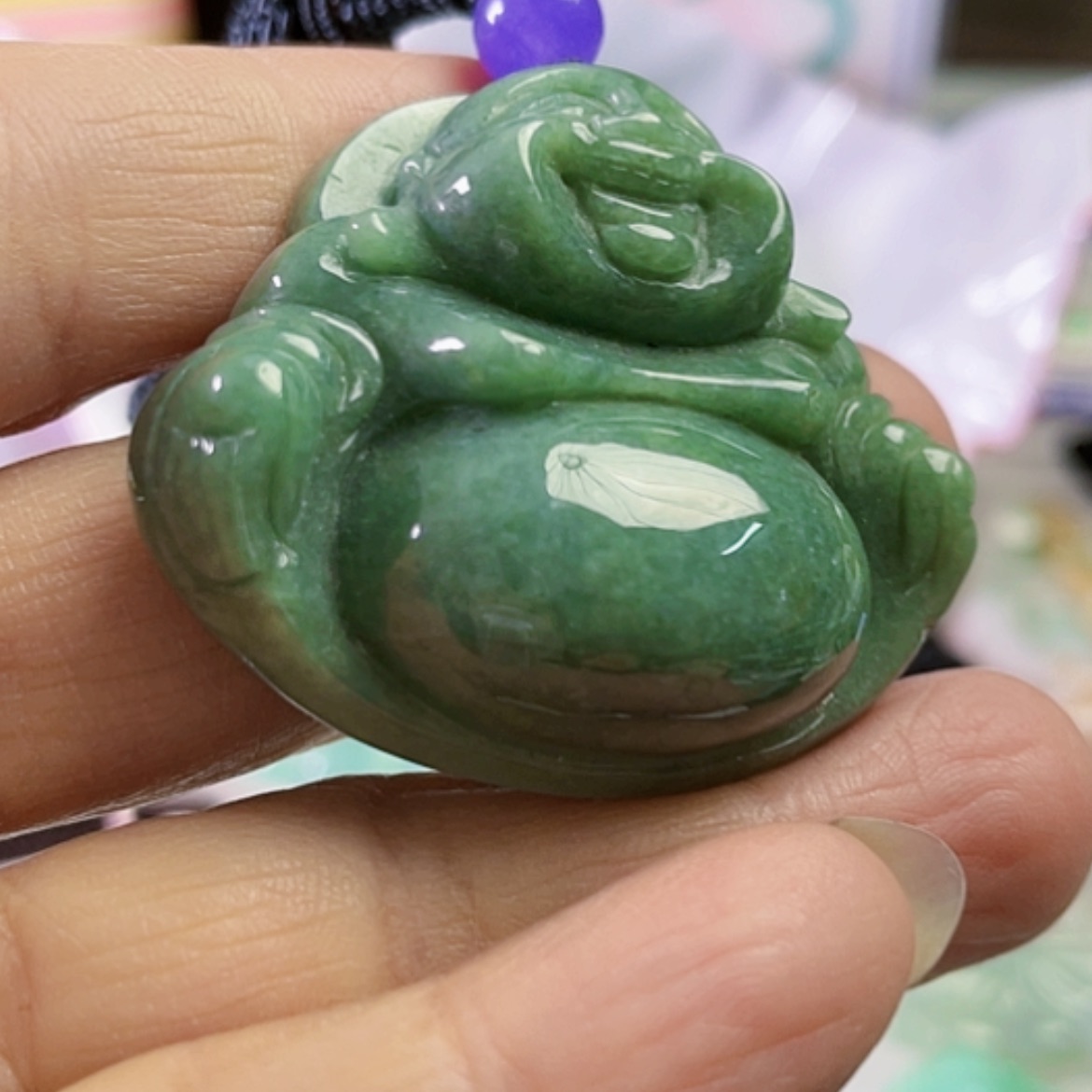 【闪购商品】翡翠项链未镶嵌天然翡翠吊坠