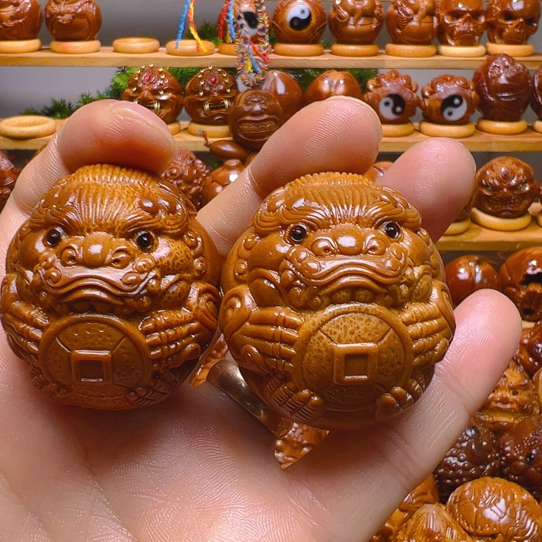 张***人橄榄核手串/手链貔緧一对4.0