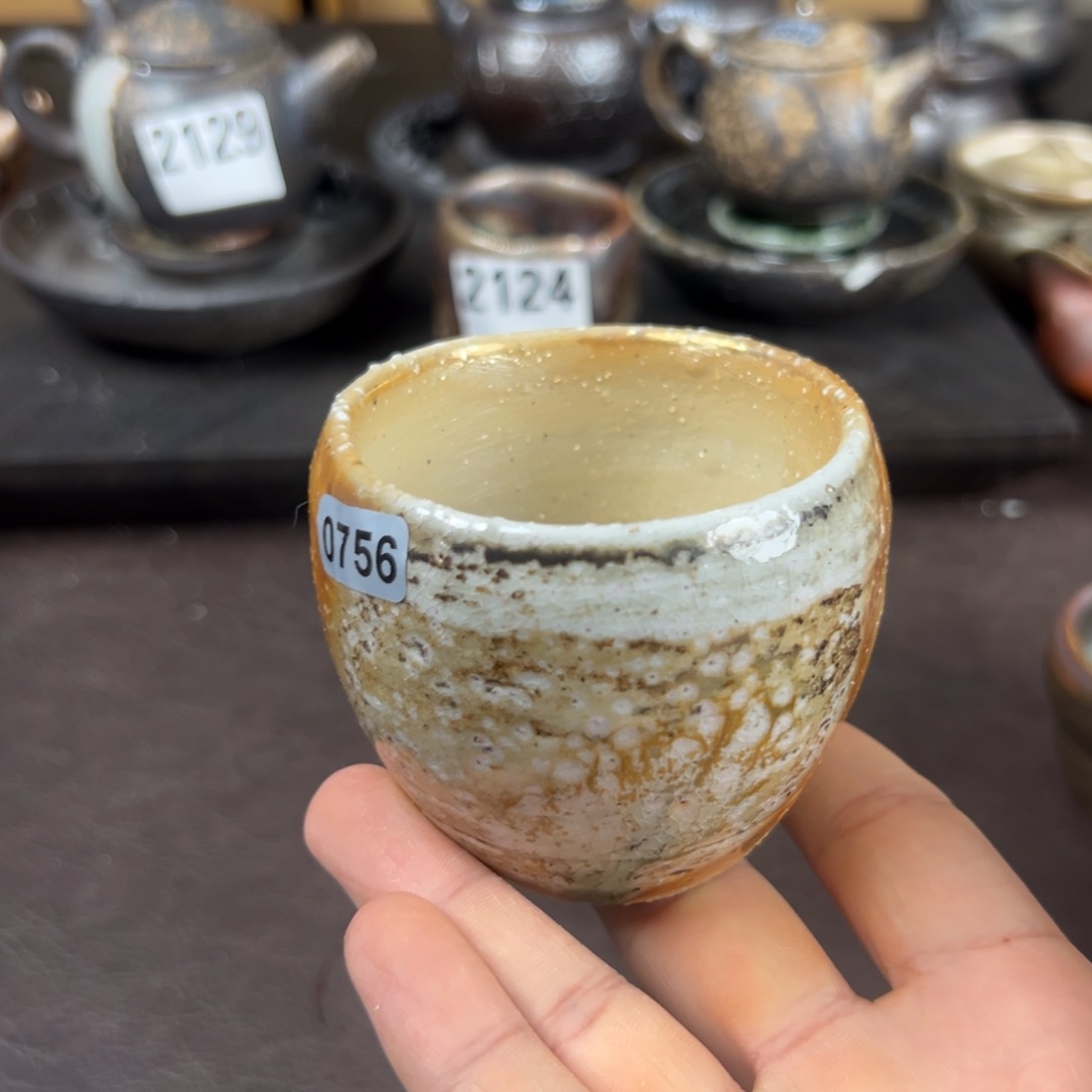 杯柴烧茶器主人杯